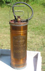 General Quick Aid Fire Guard 2.5 Gal. Hand Pump Copper Fire Extinguisher - vtg