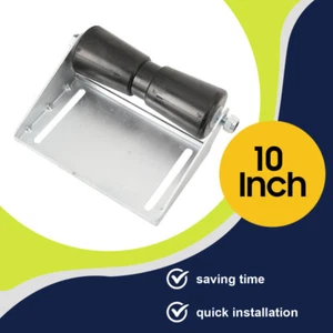 Boat Trailer Keel Roller Assembly Kit 10 Inch With Roller Shaft And Bracket - Bild 1 von 10