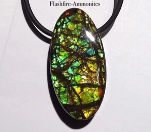 Colgante Amolite Coleccionista 79 quilates Verde-Dorado-Naranja + VIDEO - Imagen 1 de 7