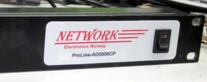 Netzwerk Elektronik VIKINX AES/EBU ProLine-AD0808CP 1HE Router mit Netzteil - Bild 1 von 5