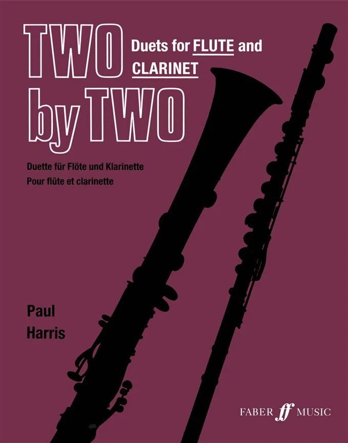 Two by Two Flute and Clarinet Duets Woodwind Duet Flute & Clarine - Image 1 of 2