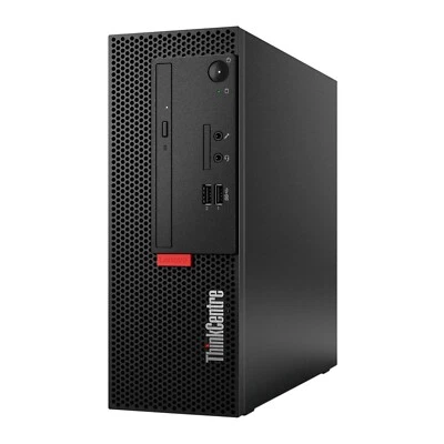 Lenovo ThinkCentre M710e Intel Core i5-7400 8GB RAM 256GB SSD Windows 10 Pro PC - Image 1 of 4