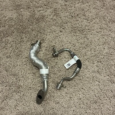 Turbocharger Oil Line Kit Bank 1 | BMW M4 M3 S58| 11428054870, 11428054868 Used - Image 1 of 4