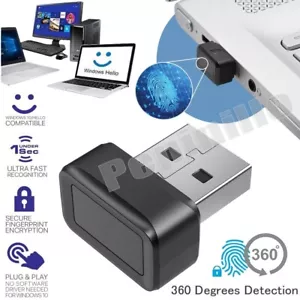 USB Fingerprint Key Reader Security Key Biometric Scanner Sensor Dongle Module - Picture 1 of 11