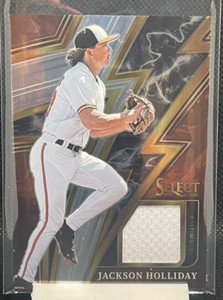 2023 Select Sparks Materials Jackson Holliday - Baltimore Orioles