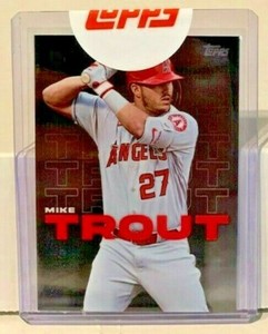 Mike Trout 2020 Topps Cyber Weekend Promo #CW-4 - LOS ANGELES ANGELS - SP /1000