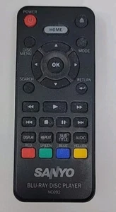 Sanyo Blue Ray Player FWBP507FF w/ Remote Control Only - Picture 1 of 1