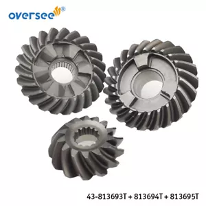 813693 Gear Kit For Mercury Mercruiser 50-55-60HP Forward 43-813693T 813694T 5T - Foto 1 di 12