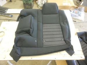 2008 2009 2010 Dodge Challenger left driver rear upper cloth seat cover 08 09 10 - Bild 1 von 7