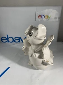 rare vintage porcelain white Sailor duck. Happy Smiling Duck - Picture 1 of 9