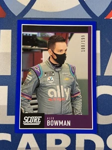 2021 Panini Chronicles Score Racing Blue /199 Alex Bowman #5 - Picture 1 of 3