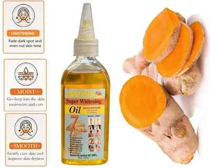 Tumeric Oil Skin Whitening Dark Spots lightening Acne Brightening Turmeric Oils - Picture 1 of 3