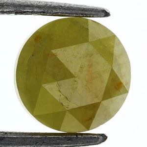 DIAMANTE NATURALE 0,43 CARATI 4,16x2,50MM TAGLIO ROSA FORMA VERDE LUCIDO DIAMANTE NATURALE - Foto 1 di 2