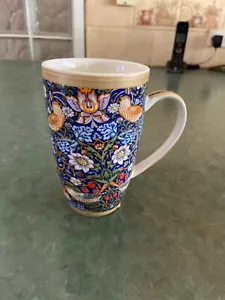 Maxwell & Williams Strawberry Thief Blue Mug - Picture 1 of 5