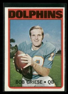 1972 Topps #80 Bob Griese - Picture 1 of 2
