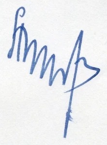 AUTÓGRAFO - FRANZ JOSEF STRAUSS 1961 - Imagen 1 de 2