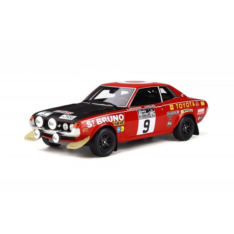 Modelos OTTO TOYOTA CELICA 1600 GT TA22 N 9 RALLY RAC LOMBARD 1973 OT274 1:18 Foto 1 de 4