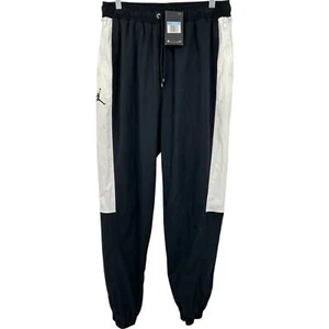 Neu mit Etikett Herren schwarz weiß Nike Air Jordan Team gewebt Training Basketball Therma Hose - Bild 1 von 11