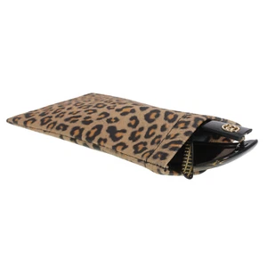 Einstecketui Brillenetui Stecketui Safari gritti Kunststoff Etui in Leo-Print - Bild 1 von 6