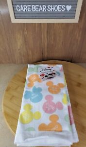 Disney’s Mickey Mouse Valentine’s Day 2 Pack Candy Hearts Kitchen Towels NEW