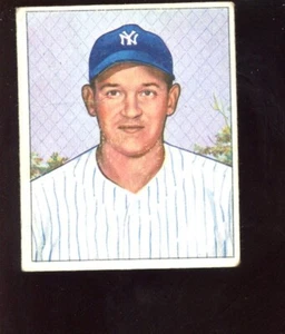 1950 Bowman Baseball Card #138 Allie Reynolds New York Yankees - Picture 1 of 1
