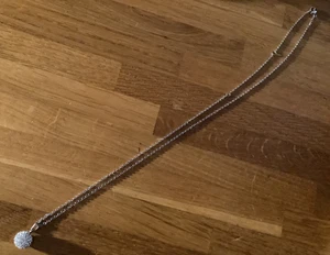 KLEINE GLITZERKUGEL HALSKETTE NEU - Bild 1 von 1
