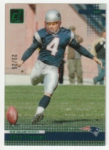 Adam Vinatieri 2024 Donruss Clearly Retro 2004 Green /25 - Bild 1 von 3