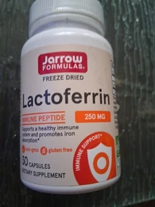 Lactoferrin, Freeze Dried, 250 mg, 30 Capsules.   - Picture 1 of 2