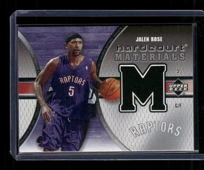 2005-06 Upper Deck Hardcourt #HM-JR Jalen Rose Materials MS - Image 1 of 2