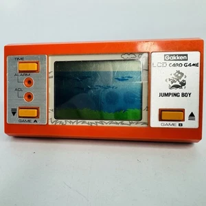 4PARTS Gakken Game And Watch LCD Card Game Jumping Boy handheld console 1980 - Picture 1 of 4