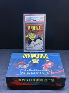 Invincible x Keepsake PSA 10 Invincible Red Signagraph Invincible A-7 NYCC 2025 - Picture 1 of 4
