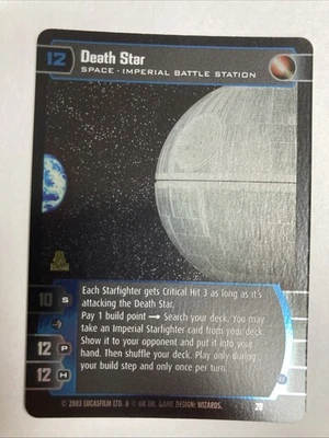 Star Wars TCG WotC Death Star Promo Foil - Image 1 of 4