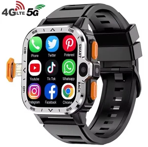 Android Smart Watch GPS 4G RAM/64G ROM HD Dual Camera NFC SIM Card WIFI Wireless - Picture 1 of 6