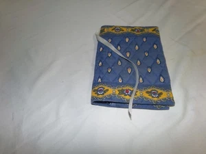 Vera Bradley Book Cover French Blue VGUC - Picture 1 of 4