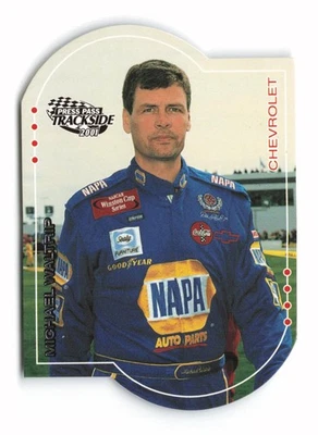 2001 Press Pass Trackside #11 Michael Waltrip Die Cuts Dale Earnhardt Inc. - Image 1 of 2
