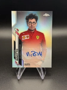 2020 Topps Chrome Formula 1 F1 #F1A-MB Mattia Binotto Refractor Auto /85 - Bild 1 von 2