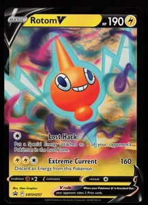 Rotom V SWSH257 Promo SWSH: Sword & Shield Promo Cards Pokémon Card - Picture 1 of 2