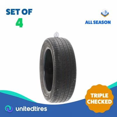 Set of (4) Used 205/55R16 Dunlop Enasave 01 AS 91H - 7.5-9/32 (15SBN) - Image 1 of 4