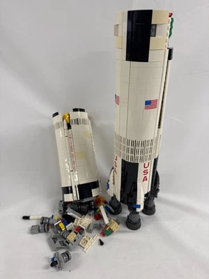 LEGO 21309 Ideas NASA Apollo Saturn V Incomplete - Image 1 of 3