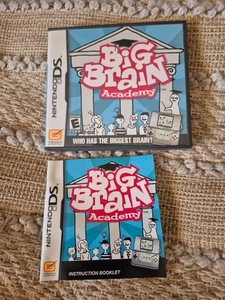Nintendo DS Big Brain Academy SOLO CUSTODIA e manuale (no gioco) - Foto 1 di 3