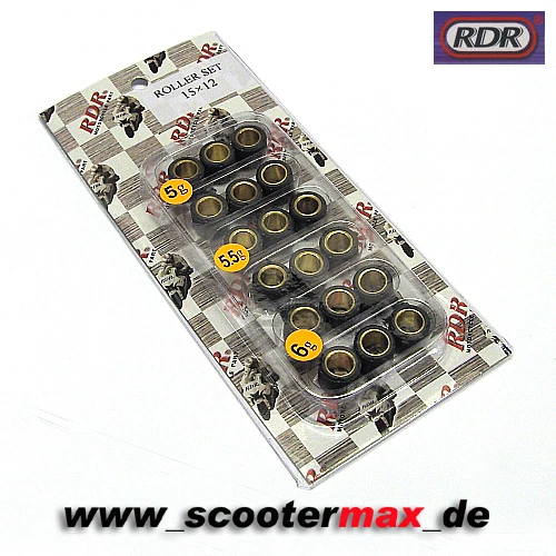 Variogewichte Variorollen 15x12 Abstimmset 5/5,5/6 Gramm Variomatik Gewichte - Bild 1 von 1