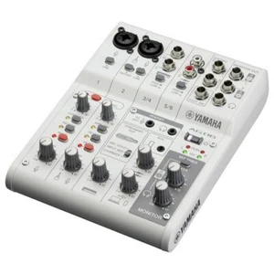YAMAHA AG06MK2 W 6ch Mixer USB Audio Interface White NEW From Japan - Picture 1 of 3