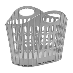 Foldable Plastic Laundry Basket Large Capacity Laundry Storage Basket 4PCS - Picture 1 of 21