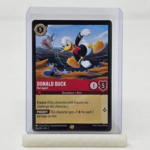 Disney Lorcana Rise of the Floodborn Donald Duck Non Foil Legendary Card TCG 106 - Picture 1 of 2