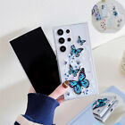 Fashion Clear Butterfly Pattern TPU Phone Case For Samsung S24 S23 S22 A15 A25