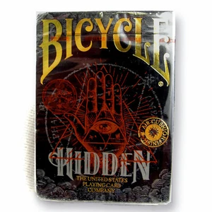 NEW Bicycle HIDDEN Playing Cards Deck Mystical Symbolism Air Cushion Finish USA - Picture 1 of 6