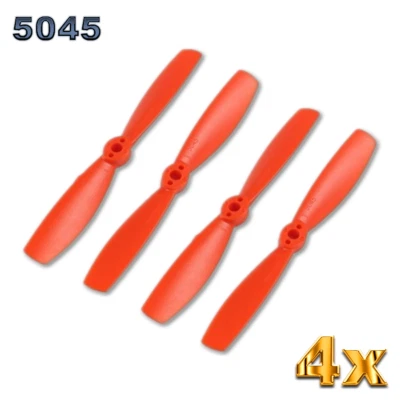 ✅ 4x Rotorblätter 5045 Glasfaser Propeller CW CCW RC FPV Racing Drohne Copter OR - Bild 1 von 4