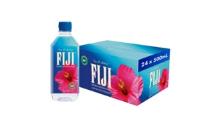 (24 Pack) FIJI Natural Artesian Water with Electrolytes and Minerals, 16.9 Fl Oz - Picture 1 of 4