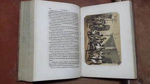 1855 Paul Duplessis Los Forbantes o Piratas de las Antillas, 10 Laminas en color - Imagen 1 de 1