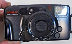 Olympus Infinity Zoom 76 AF Point Shoot 35mm Film Camera 38-76mm Lens - Picture 1 of 5